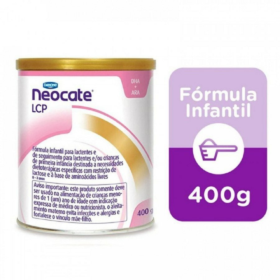Neocate Lcp Em Pó Dha + Ara 400g