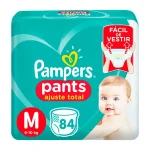 Fralda Pampers Pants Ajuste Total M 84 Unidades