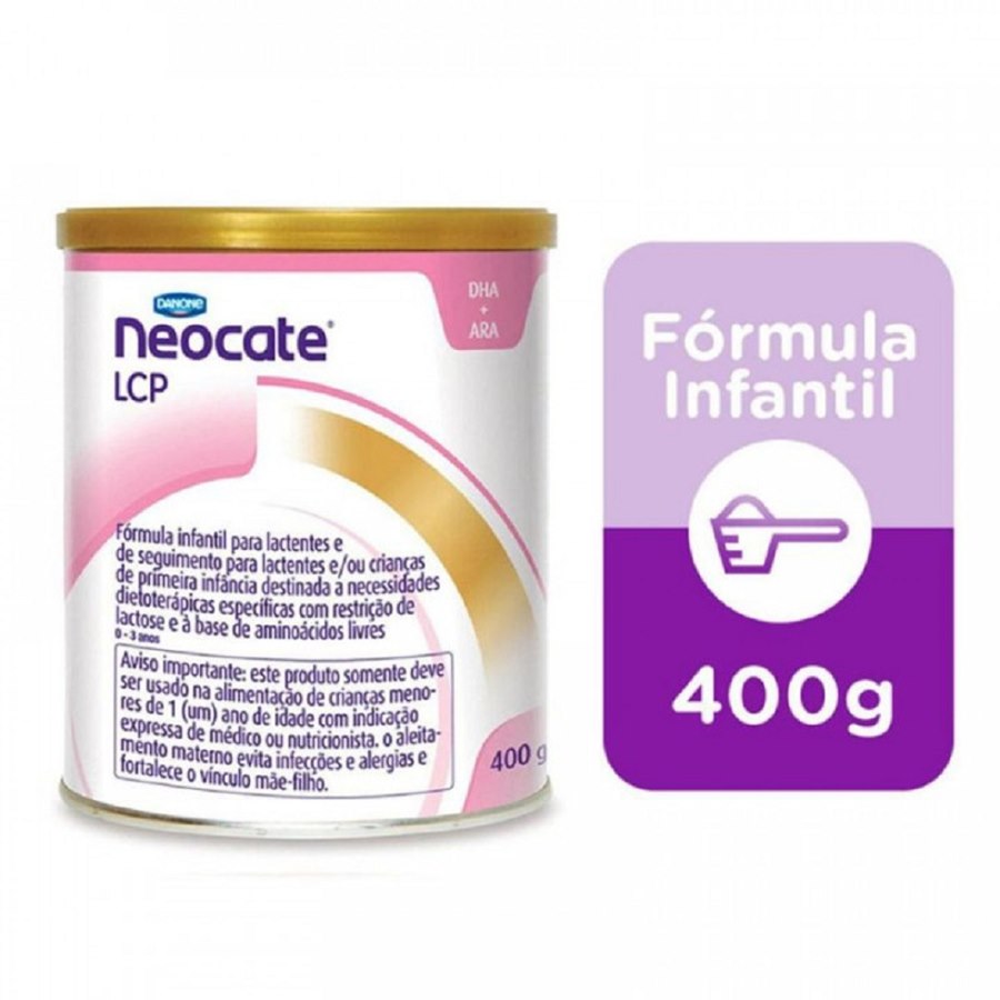 large-637868374939431343-803282_2 Fórmula Infantil Neocate Lcp Danone 0 A 3 Anos 400g - Imagem 1