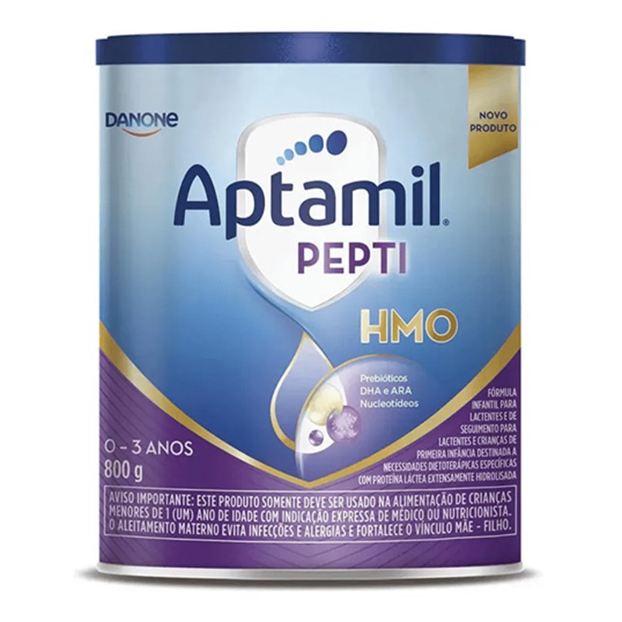 large-639051333215611845-803246_2 Fórmula Infantil Aptamil Pepti Hmo Danone 0 A 3 Anos 800g - Imagem 1